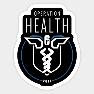 Operation Health Sticker